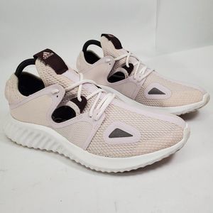 Adidas Womens Run Lux Clima AP9997 Pink Running Shoes Sneakers Size 9.5